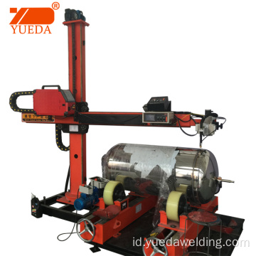 Saw Mag Tig Welding Manipulator Arm untuk Tank